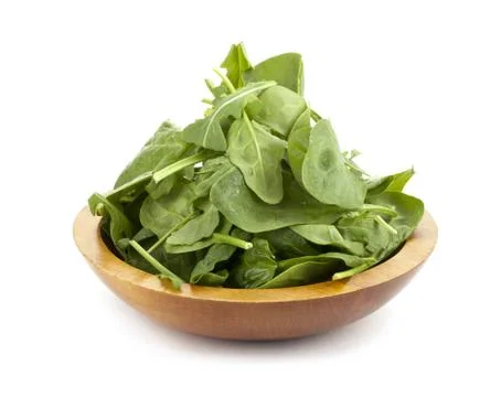 Leafy spinach Foto stock