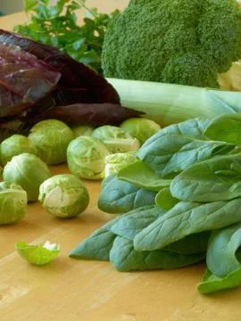 Leafy vegetables Stock Photos