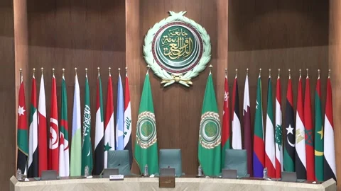 The League of Arab States Video stock 282392794