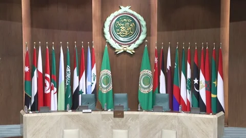 The League of Arab States Video stock 282392795