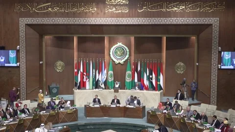 The League of Arab States Video stock 282392964