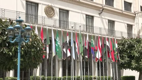 The League of Arab States Video stock 282393441