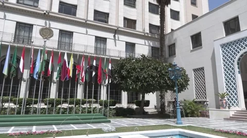 The League of Arab States Stock Footage 282393852