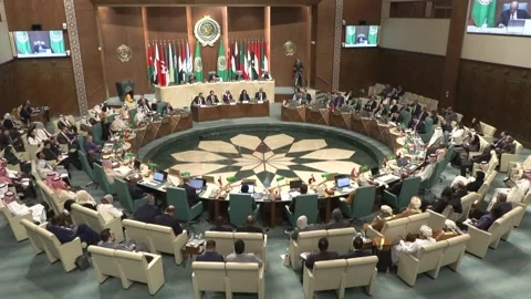 The League of Arab States Video stock 282393880
