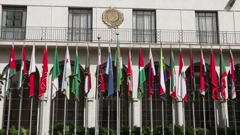 The League of Arab States Video stock 282393902