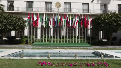 The League of Arab States Video stock 282393903