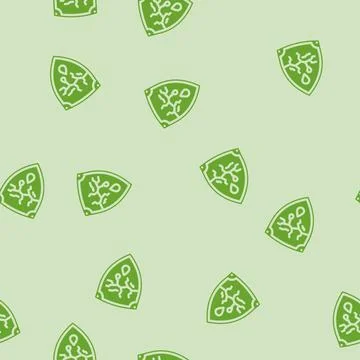 Leak proof design glyph vector seamless pattern Illustrazione stock