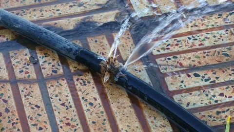 Leaking Hose Stock Video Footage | Royalty Free Leaking Hose Videos | Pond5