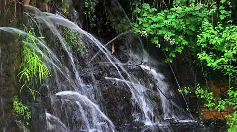 Leaking dam Vídeo Stock 24944978