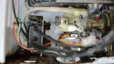 Leaking Water Heater Stock Video Footage | Royalty Free Leaking Water