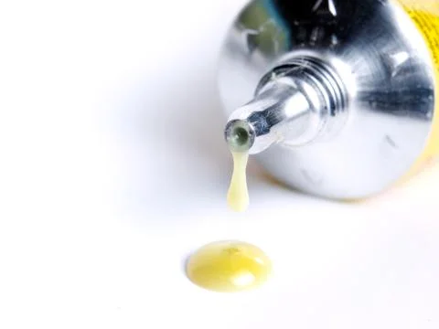 Leaking glue Stock Photos