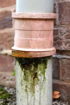 Leaking Pipe Foto stock