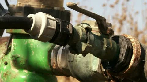 Leaking valve Stock Footage 20510888