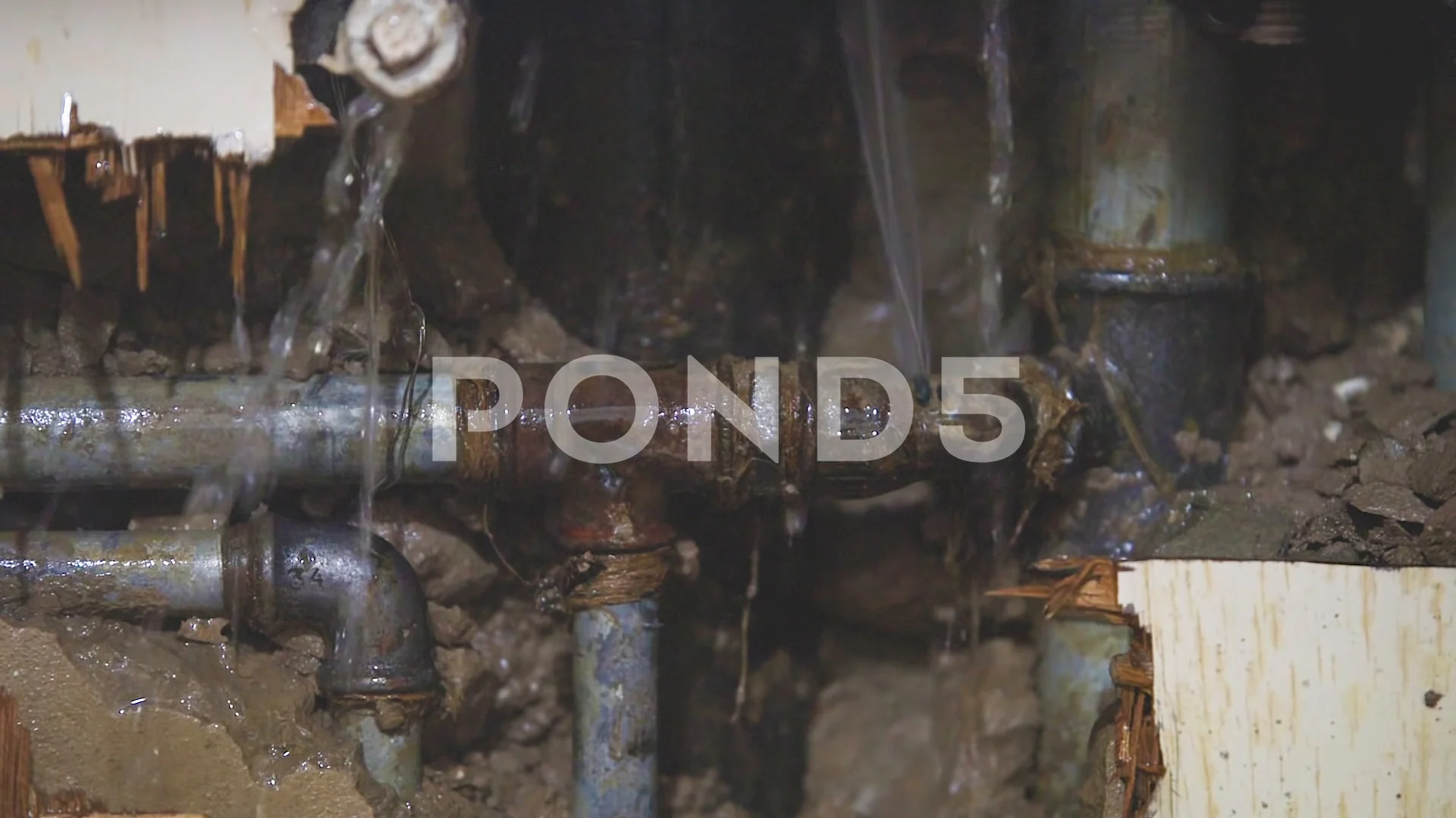 Broken Kitchen Sink Stock Footage Royalty Free Stock Videos Pond5