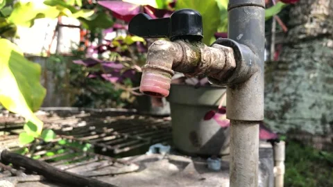 Leaking water tap Stock-Footage 221207742