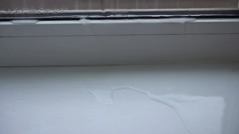 Water Leak Window Stock Video Footage | Royalty Free Water Leak Window