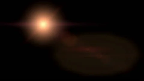 Leaks on Black Background. Flashing light. Lens flare overlays for background 스톡 동영상 207803634