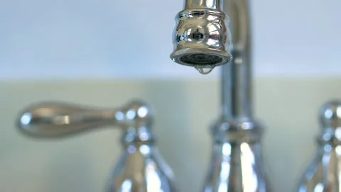 Leaky Faucet Stock Footage 243230992