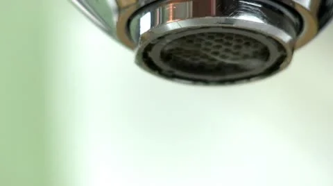 Leaky faucet tap macro; 11 Stock Footage 10785645