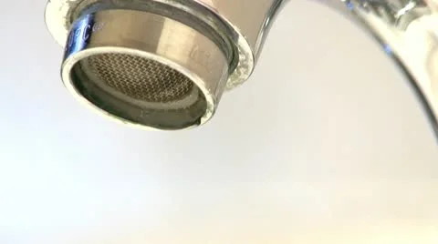 Leaky faucet tap macro; 6 Stock Footage 10774440