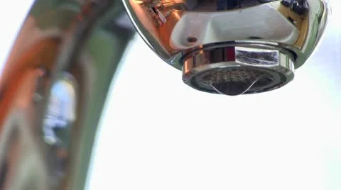 Leaky faucet tap macro; 8 Stock-Footage 10785611