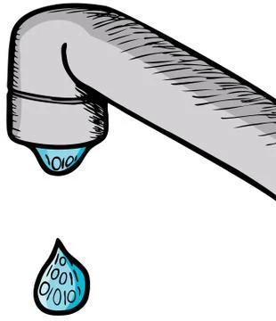 Leaky Leaks Stock Illustration