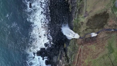 Lealt Falls 1 Stock Footage 236418544