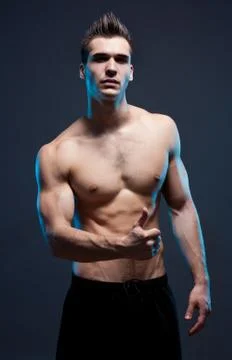 Lean and mean. Stock Photos