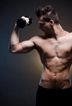 Lean and mean. Foto stock
