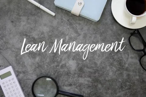 Lean Management. Stock Photos