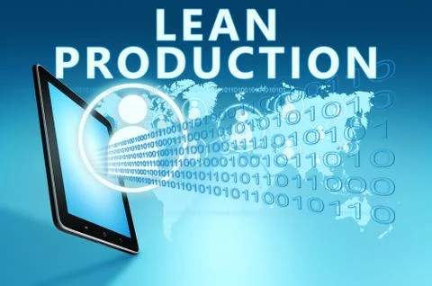 Lean Production Stock Illustration