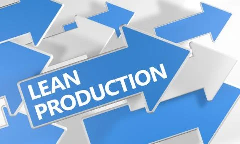 Lean Production Stock Illustration