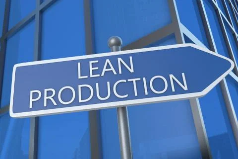 Lean Production Stock Illustration