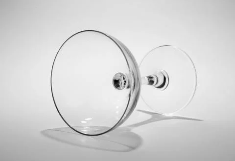 Lean wineglass Stock Photos