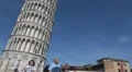 Leaning Tower and the Square of Miracles, Cathedral Square, Pisa, Italy HD Footage