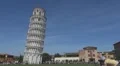 Leaning Tower and the Square of Miracles, Cathedral Square, Pisa, Italy HD Footage