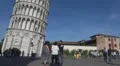 Leaning Tower and the Square of Miracles, Cathedral Square, Pisa, Italy HD Footage