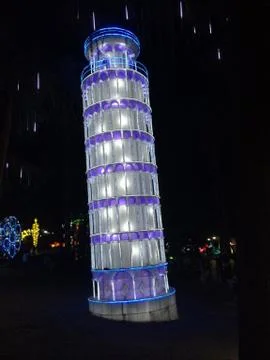Leaning Tower of India Stock Photos