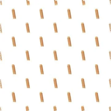 Leaning tower of pisa continuous seamless background pattern Stockillustratie