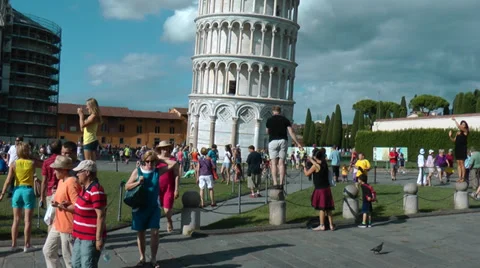 Leaning Tower of Pisa 動画素材 34499493