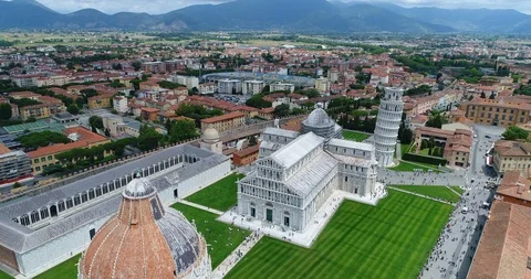 Leaning Tower of Pisa Stock Footage 91707197