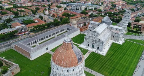 Leaning Tower of Pisa Stock Footage 91707271