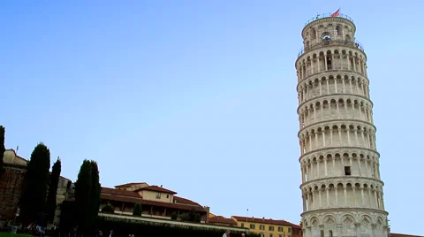 Leaning Tower Pisa Italy 4K Stock Video Footage 库存影片 59198207