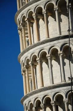 The leaning tower (Pisa) Foto stock