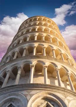 Leaning tower of Pisa Stock Photos