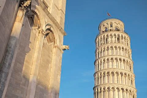 Leaning tower of pisa Stock Photos