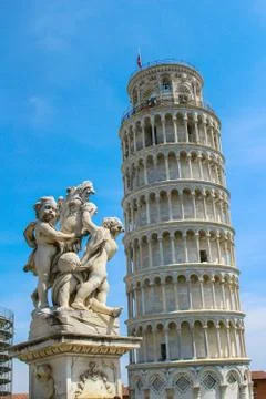 Leaning tower of Pisa Stock Photos