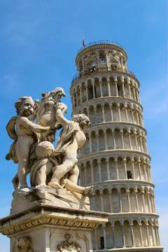 Leaning tower of Pisa Stock Photos