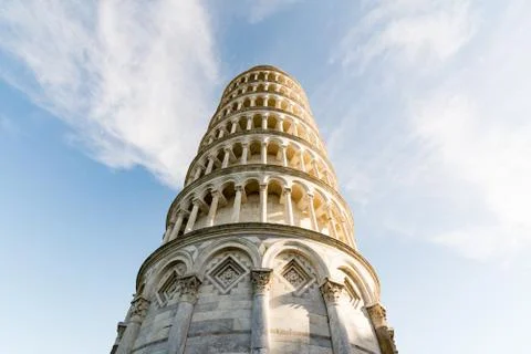 The Leaning Tower of Pisa Stock Photos