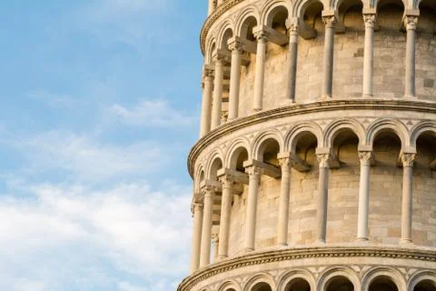 The Leaning tower of Pisa Stock Photos